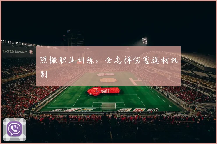 照搬职业训练,会怎样伤害选材机制
